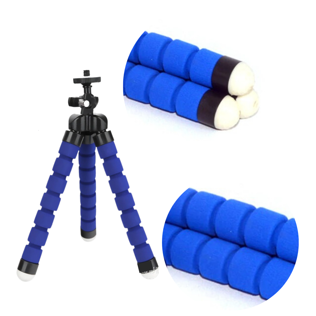 Mini Flexible Phone Tripod Stand Set