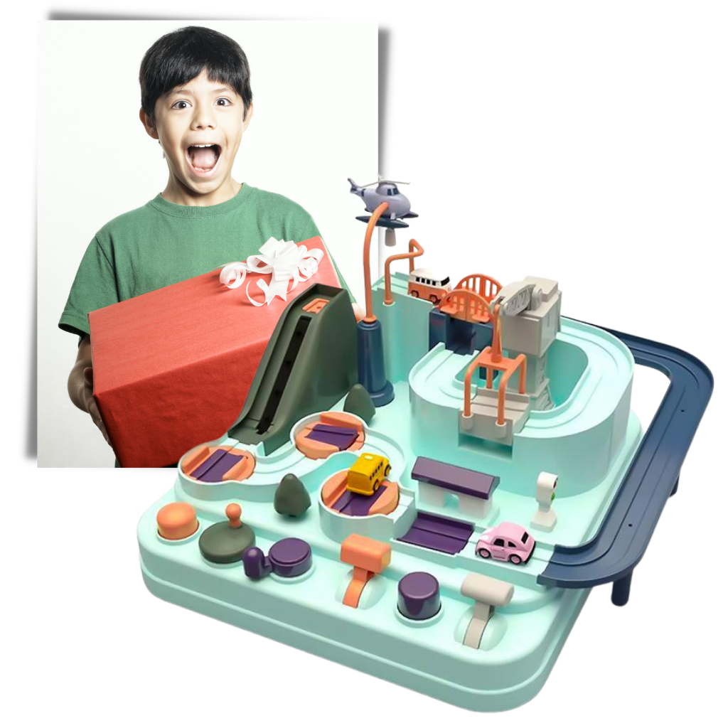 Mechanical Track Toy for Kids