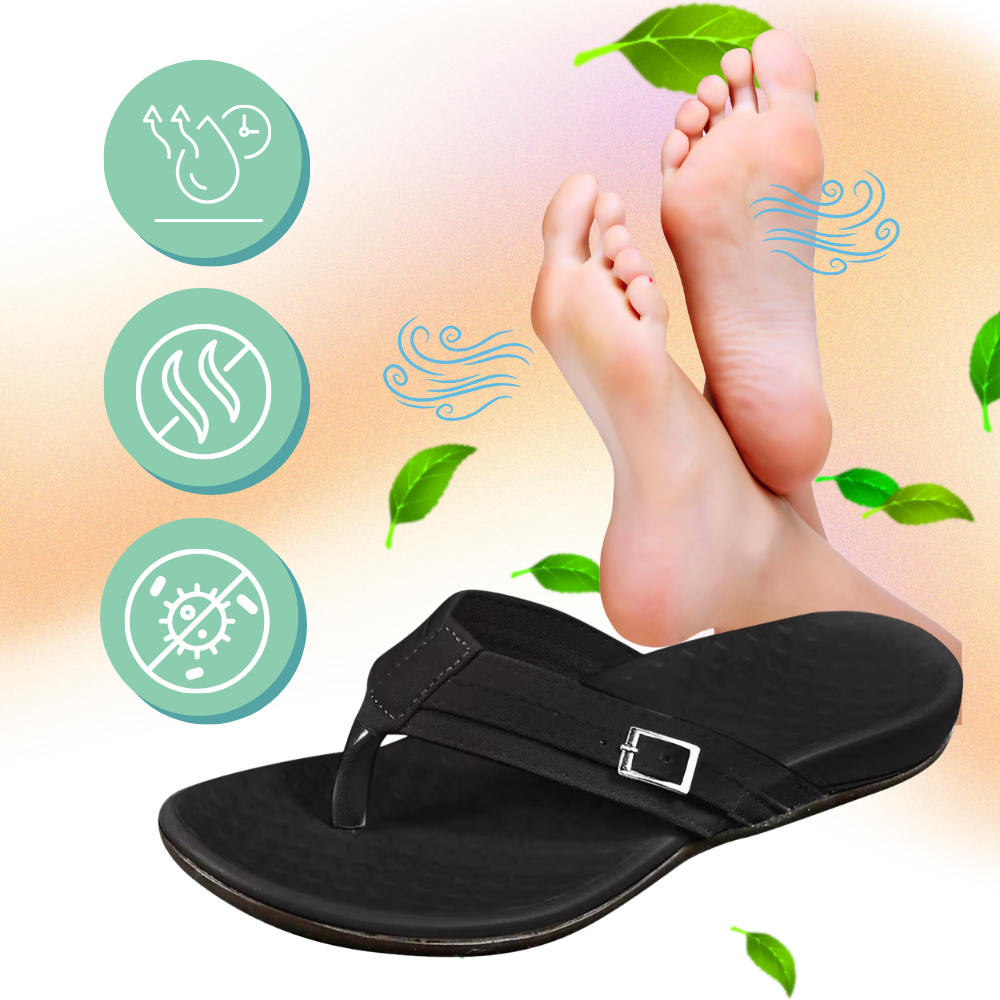 Adjustable Straps Orthopedic Sandals - Ozerty
