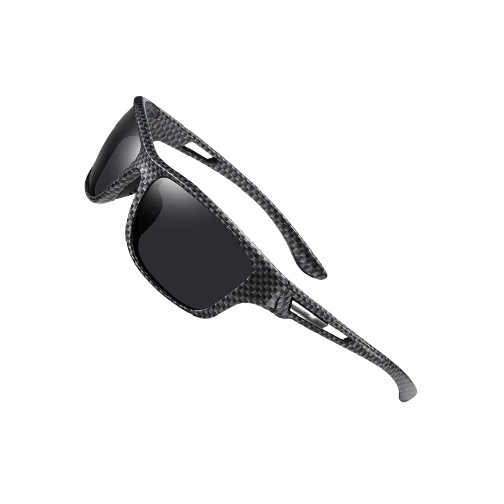 Glare Guard Pro Sunglasses -Carbon Black Fiber - Ozerty