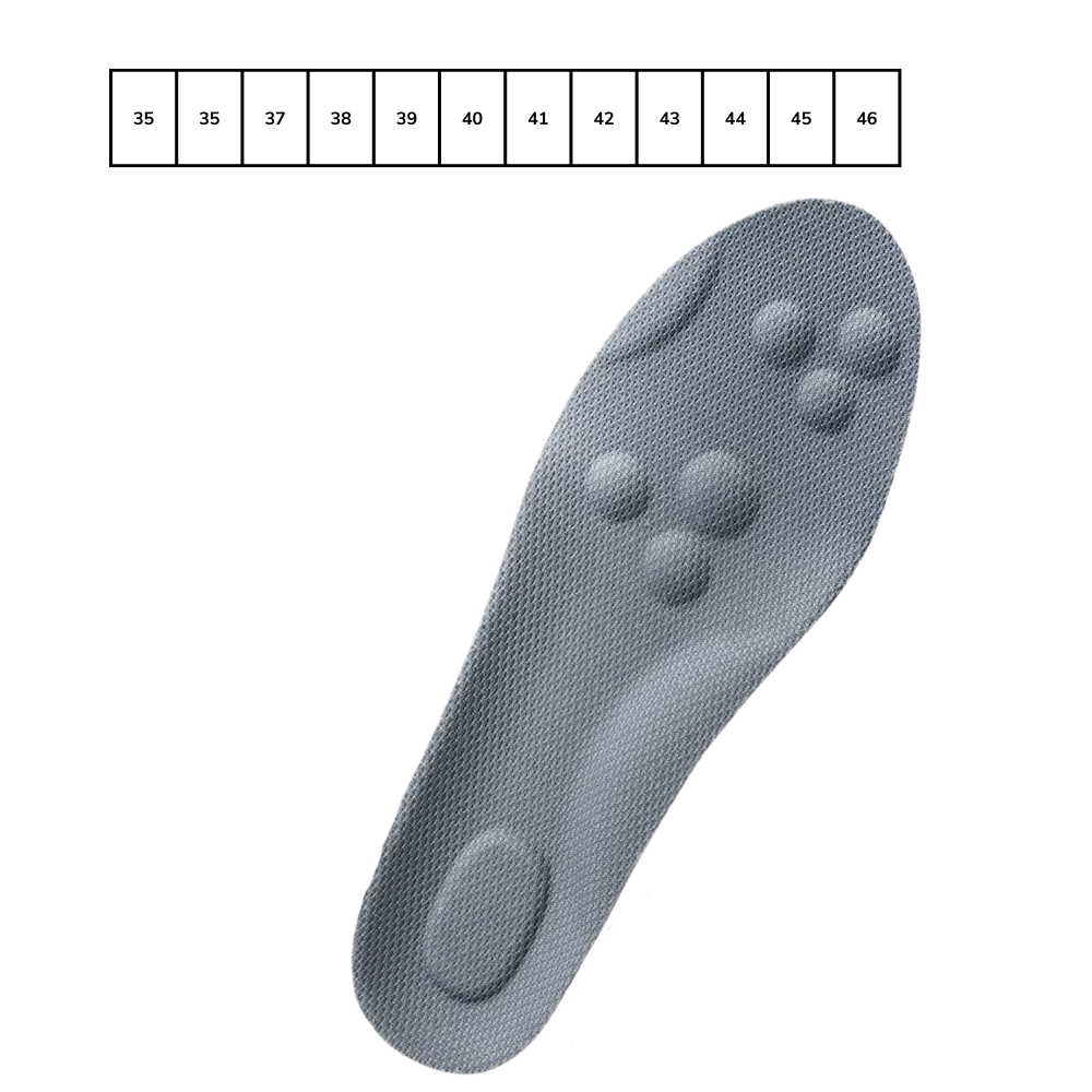 Orthopedic Memory Foam Shoe Insoles - Ozerty