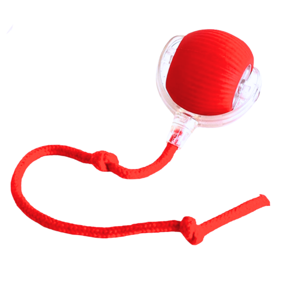 Smart Interactive Cats Ball Toy -Red - Ozerty