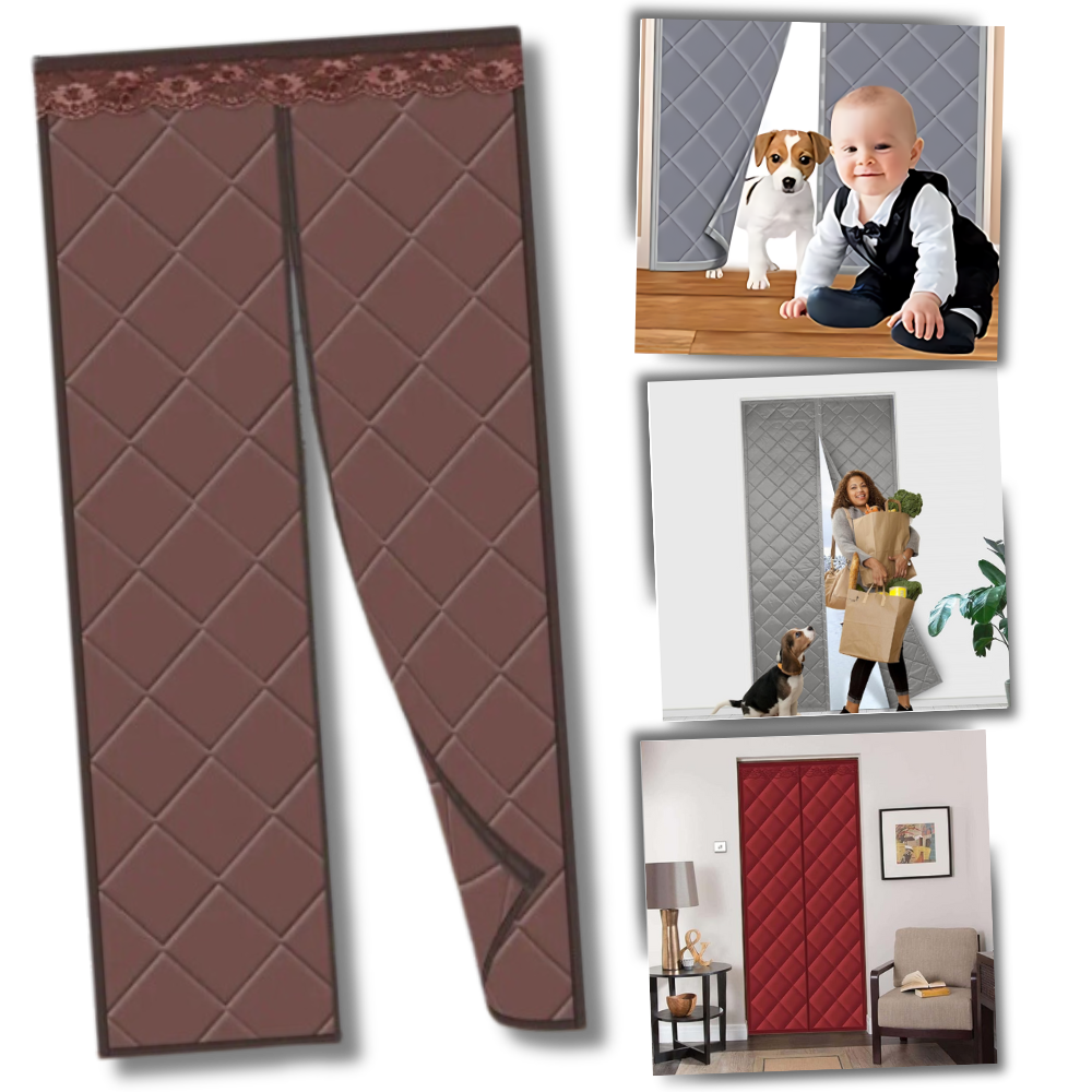 Stylish Thermal Efficient Door Curtain - Ozerty