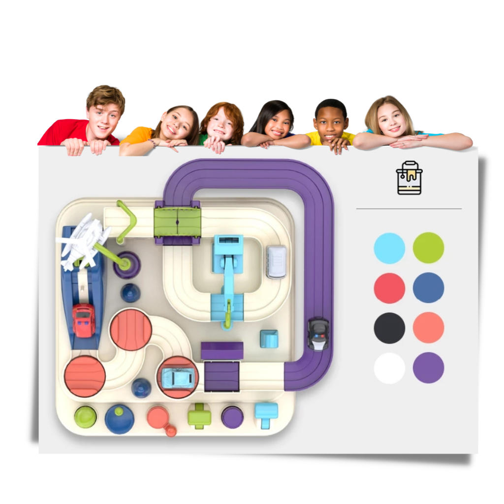 Mechanical Track Toy for Kids