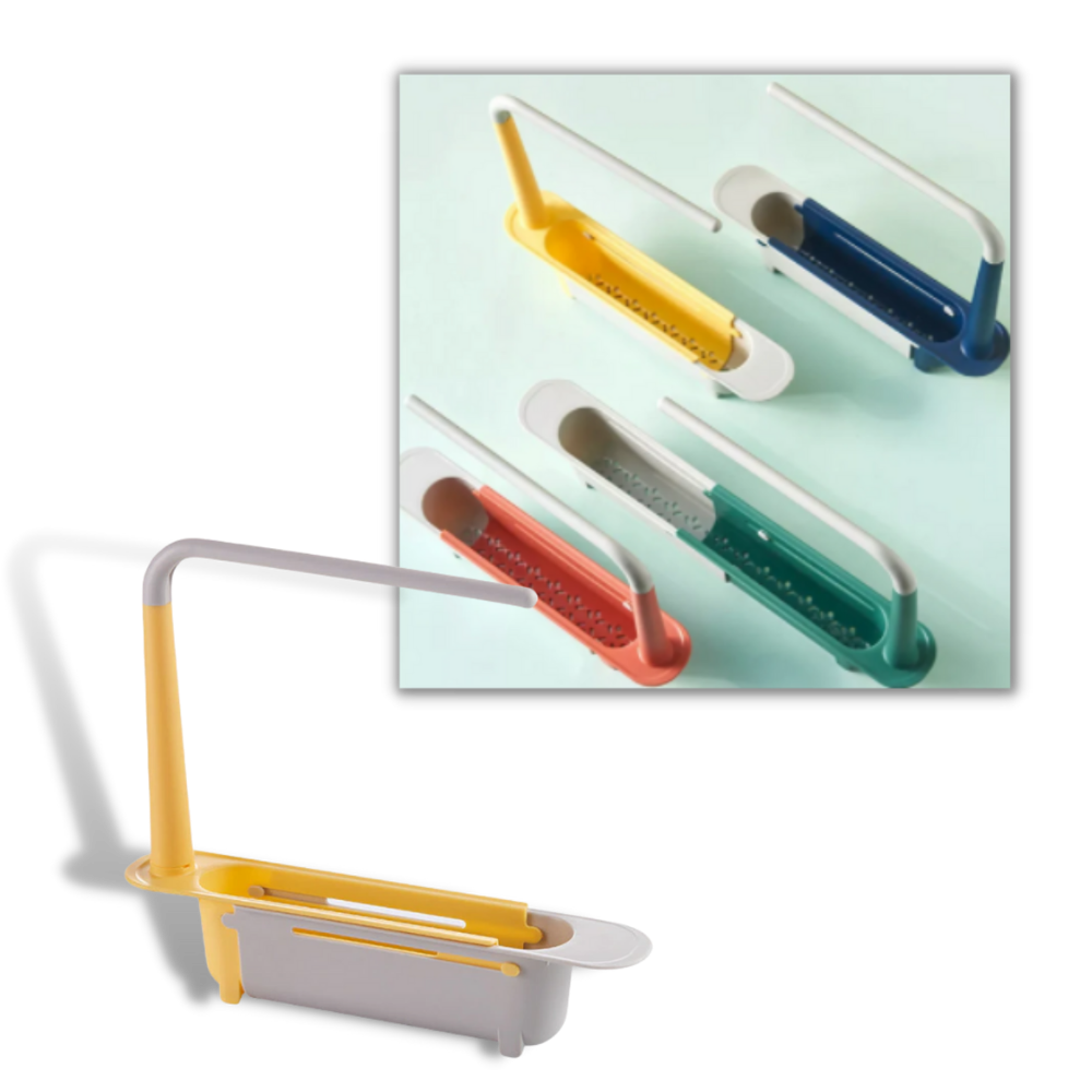 Extendable Storage Rack for Sink