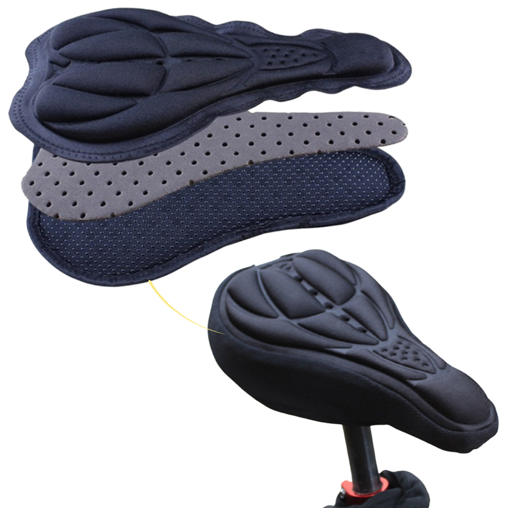 Silicone Gel Padded Bike Seat Cushion