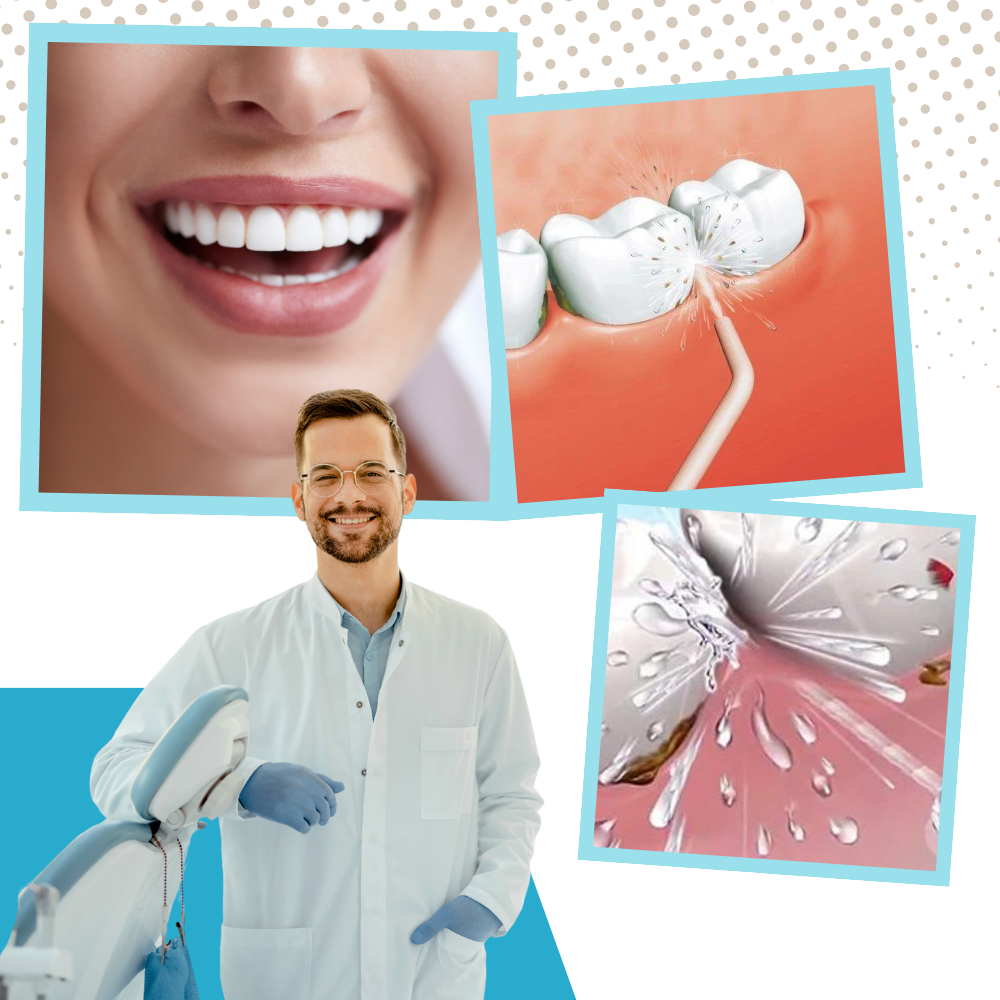 Air Powered Teeth Water Flosser - Ozerty