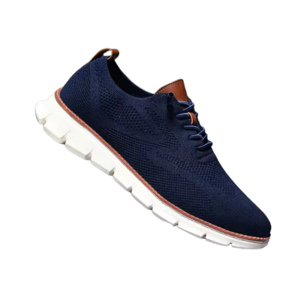 Orthopedic Breathable Arch Support Shoes -Blue - Ozerty