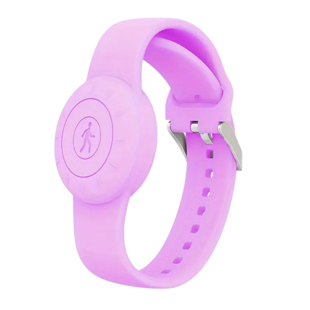 Silicone Airtag Watch  -Light Purple - Ozerty